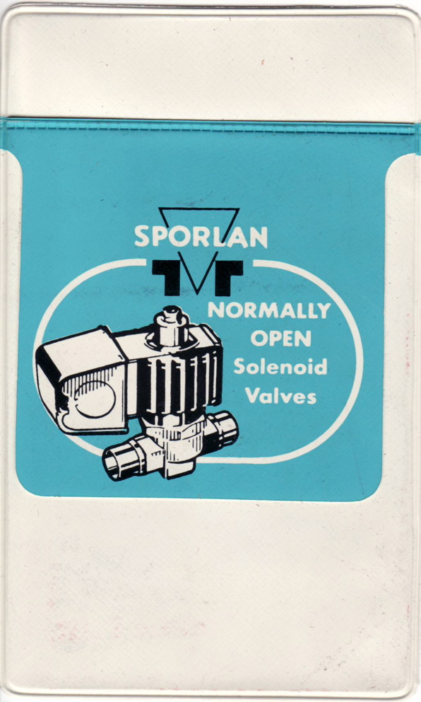 Sporlan Normally Open Solenoid Valves