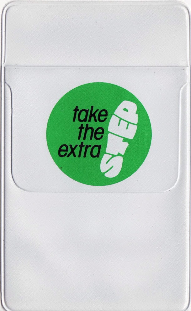 take the extra step