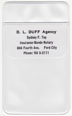 D. L. Duff Agency