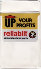 Reliabilt remanufactured parts