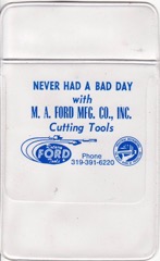 M. A. Ford MFG. Co., INC.