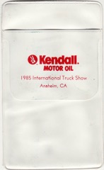 Kendall Motor Oil