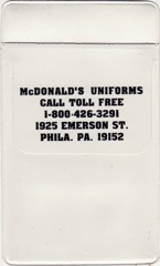 McDonald's Uniforms