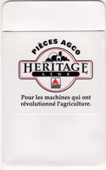 Pieces AGCO Heritage Line