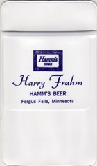 Harry Frahm Hamm's Beer