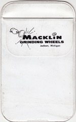 Macklin Grinding Wheels