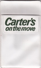 Carter's on the move