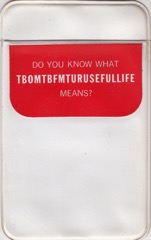 TBOMTBFMTURUSEFULLIFE