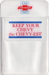 Keep Your Chevy the CHEVY-EST