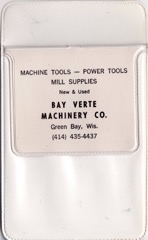 Bay Verte Machinery Co.