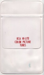 RCA Hi-Lite Color Picture Tubes