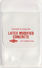 Dow Latex Modified Concrete