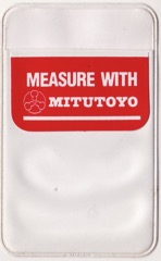 Measure with Mitutoyo