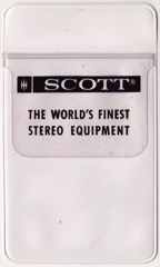 Scott The World's Finest Stereo Equipment