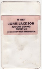 Re-Elect John Jackson