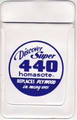 Discover Super 440 homasote