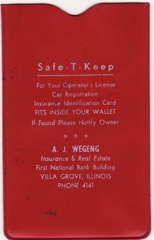 Safe-T-Keep A. J. Wegengc